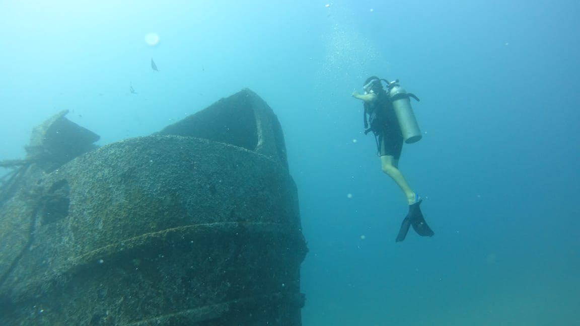 Scheepswrakken op Bali